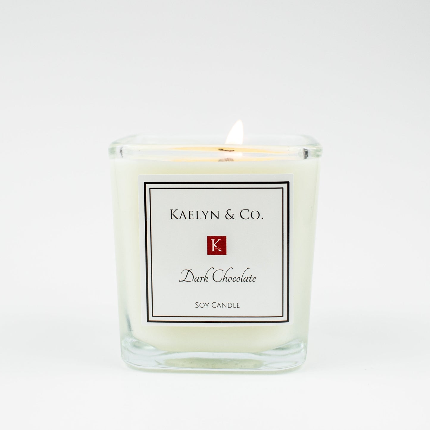 Dark Chocolate Small Cube Candle