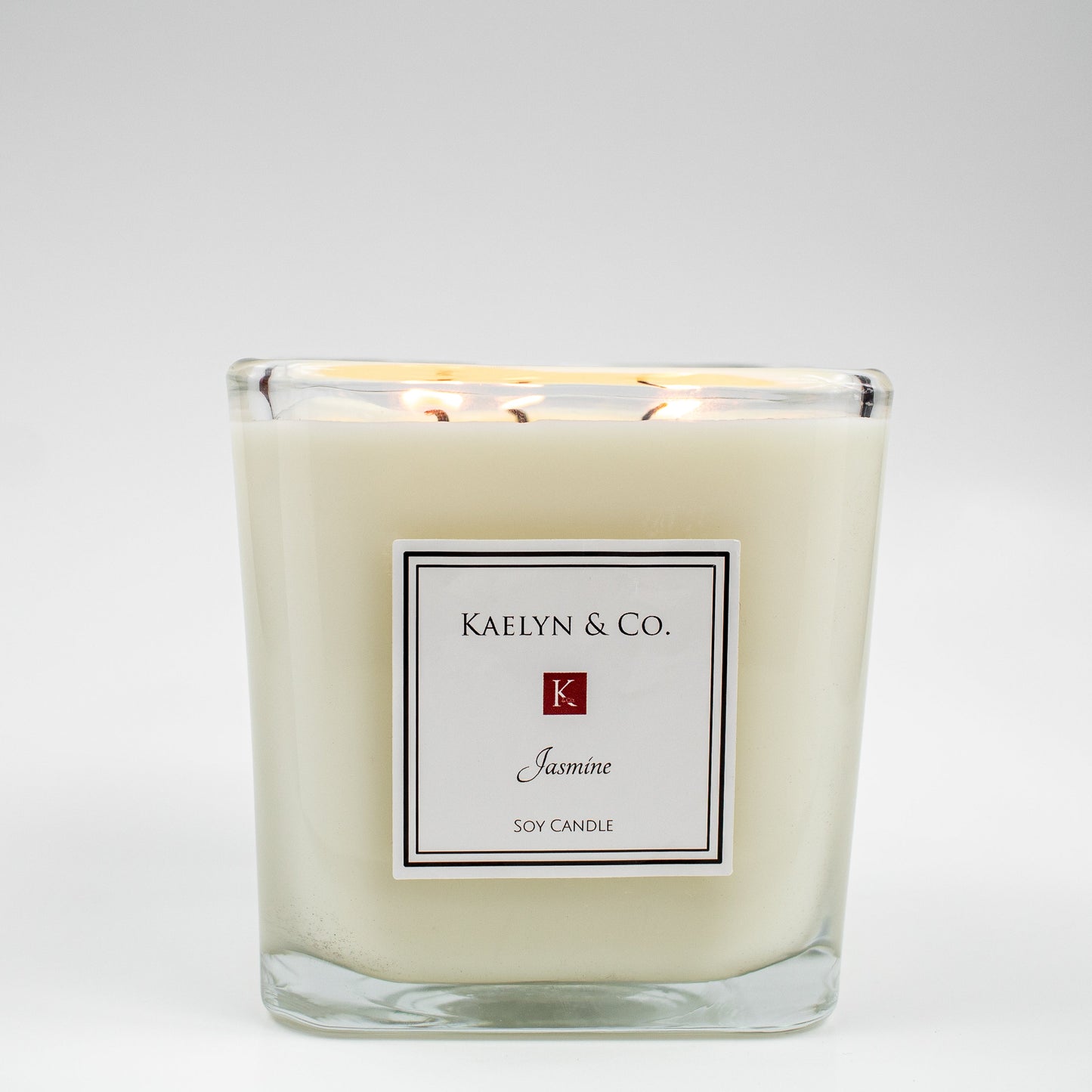 Jasmine Large Cube Candle