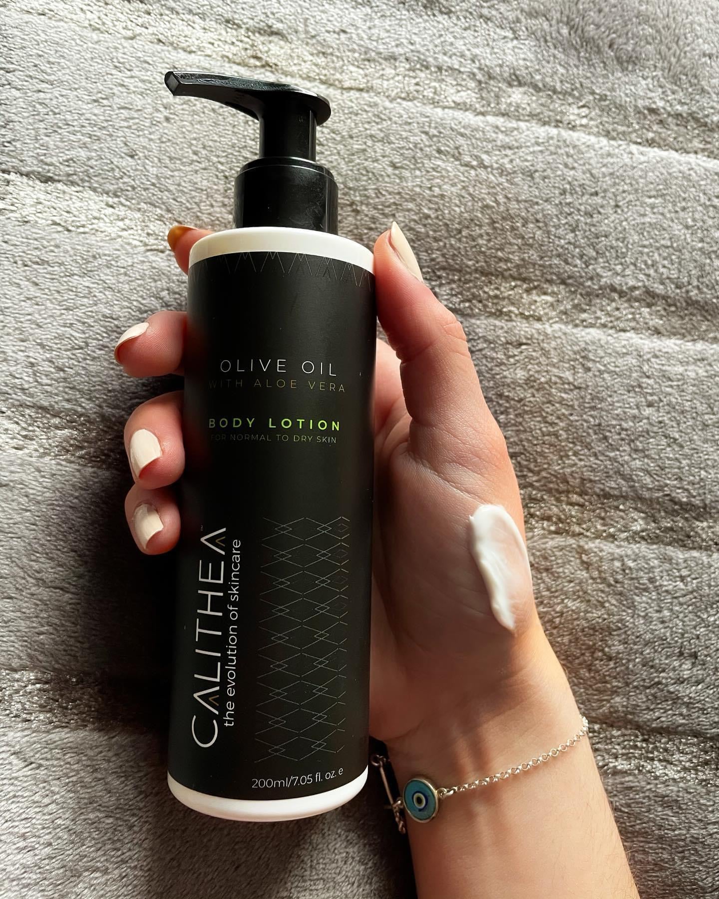 CALITHEA Natural, Organic Olive Oil Body Lotion with Aloe Vera