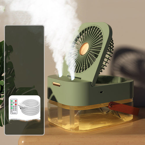 Humidifier Spray Fan Portable Fan Air Cooler Air Humidifier USB Mist