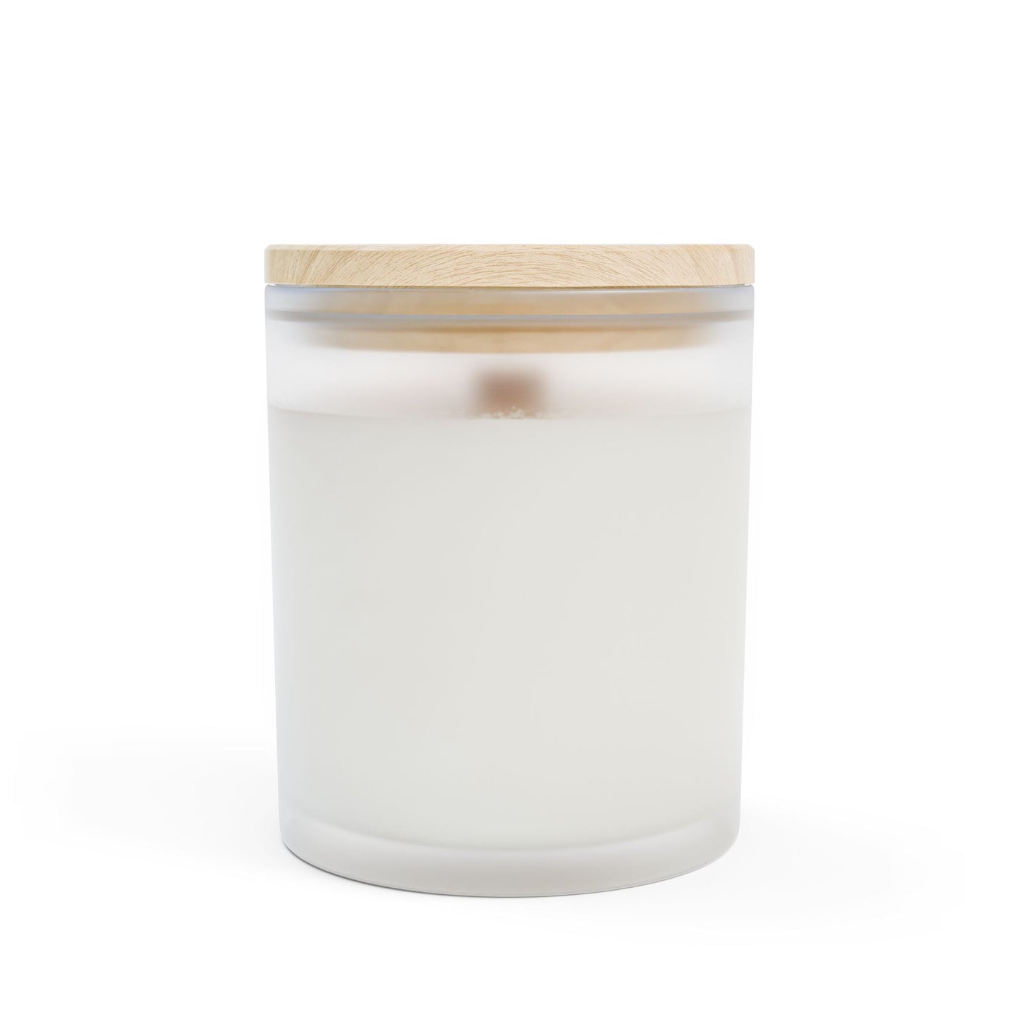 Aries Cinnamon & Chai Soy Wax Candle, Frosted Glass Candle,