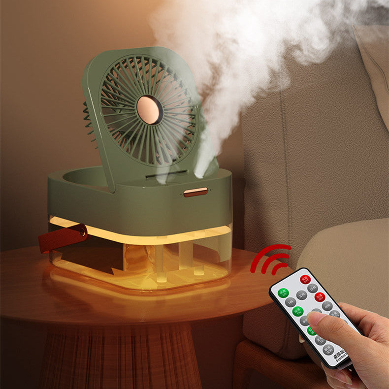 Humidifier Spray Fan Portable Fan Air Cooler Air Humidifier USB Mist