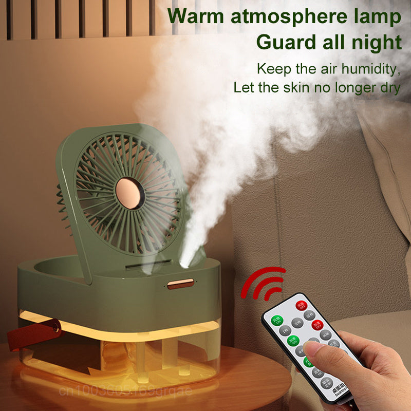 Humidifier Spray Fan Portable Fan Air Cooler Air Humidifier USB Mist