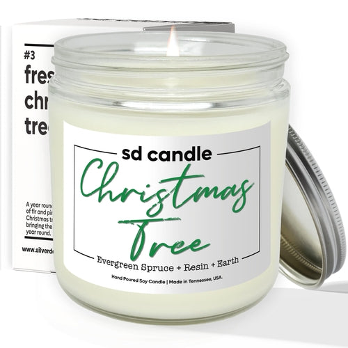 #03 | Christmas Tree Scented Candle - 9/16oz 100% All-Natural Handmade