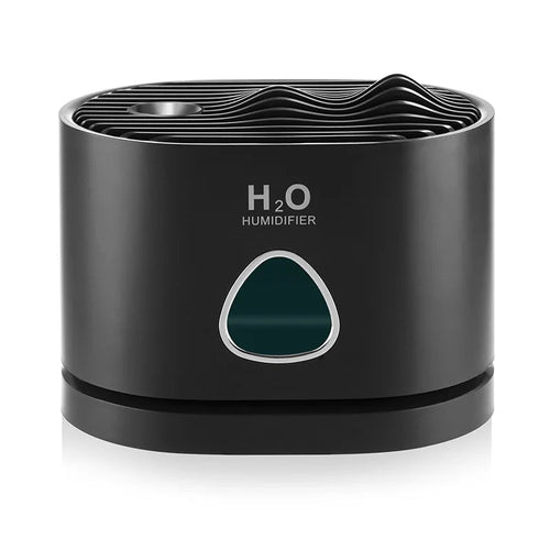 USB Rechargeable Humidifier Air Purifier with LED Light for Home