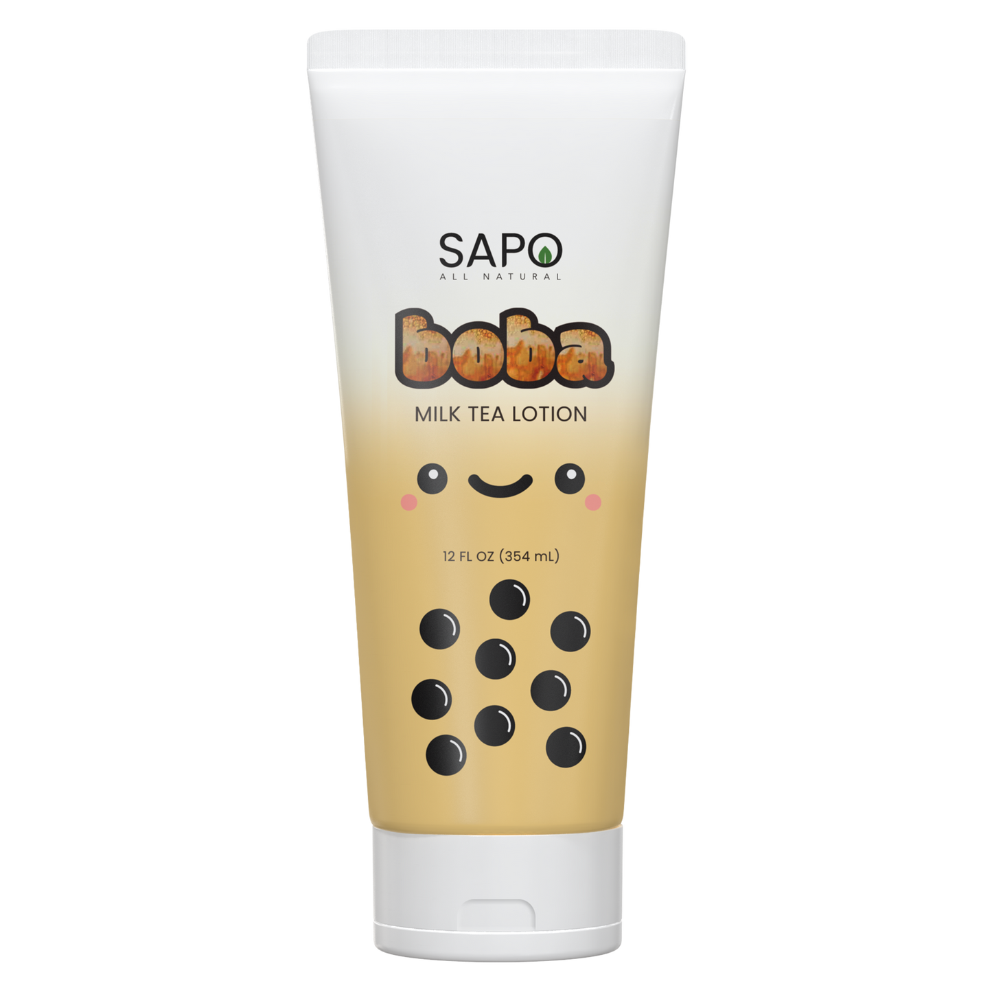 Sapo Boba Milk Tea Body Lotion – Hydrating Moisturizer with Aloe,