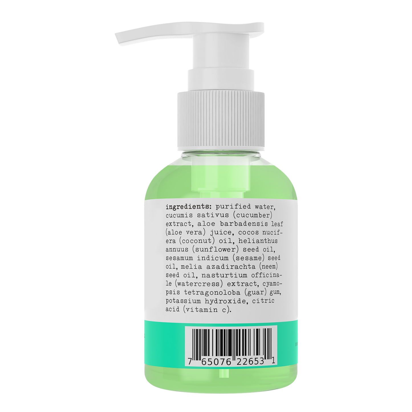 Sapo Cucumber Face Cleanser – Hydrating Gel Wash with Aloe, Coconut