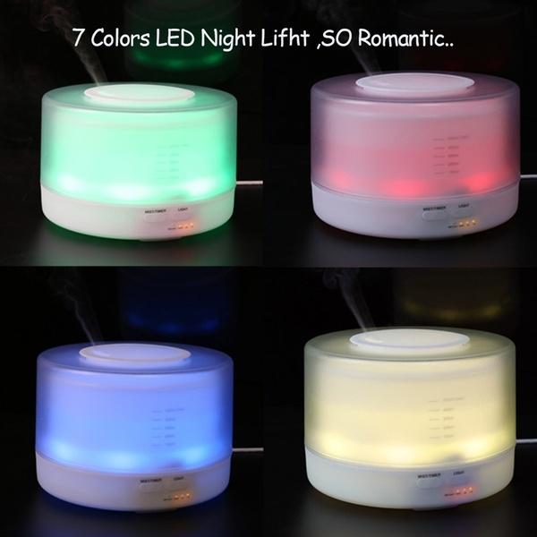 KBAYBO Aroma Ultrasonic air Humidifier 500ml Remote Control Essential